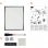 Rexel 1903779 Magnettafel Transparent, Transparent, Transparent, Transparent, Transparent