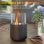 Homcom Chimenea Bioetanol Sobremesa Capacidad 0.4L Combustión 2.5h 12x12x19cm