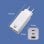 Ewent EW1323 Cargador de Pared USB-C/USB-A Quick Charge 3.0 65W
