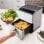 Friteuse à air Cosori Dual Blaze Chef Edition 6,4L 1700W WiFi accessoires