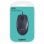 Logitech M100 Ratón Óptico Ambidestro 1000DPI Negro