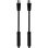 Cavo Antenna Satellitare DCU Tecnologic 303115 Maschio/Femmina 1,5 m Nero