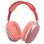 Cuffie Bluetooth stereo Cool Active Max rosse/rosa