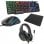 Cool Town Pack Gaming Tastiera RGB spagnola + Cuffie + Mouse + Tappetino per mouse