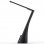 Coole kompakte LED-Lampe mit kabelloser Qi-Ladestation, Schwarz