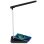 Lâmpada LED Cool Fold com Base de Carga Sem Fios Qi Preto