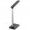 Lampe LED Cool Fold avec base de chargement sans fil Qi noire