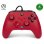 Alimenta un controller cablato rosso staccabile Artisan per Xbox Series/One/PC