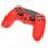 Controller wireless rosso di Trade Invaders per PS4