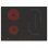 Candy Idea CH74BVT Placa Vitrocerámica 4 Zonas 70cm Negra