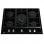 Teka GZC 75330 XBA Placa de Gas 5 Zonas 70cm Negra