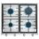 Piano Cottura A Gas Teka EX 60.1 4G AI AL CI 4 Zone 58 cm Acciaio Inox