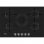 Whirlpool GOWL 728/NB Placa de Gas 5 Zonas 75cm Negra