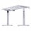 Newskill Belenor PRO Mesa Gaming Blanca Ajustable en Altura 120x60cm