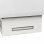 VidaXL Campana Decorativa 60cm C Acero/Cristal Blanco