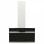 VidaXL Cloche Décorative 60cm C Acier/Verre Noir