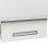 VidaXL Campana Decorativa 90cm C Acero/Cristal Blanco