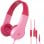 Cuffie per bambini Motorola Moto JR200 con cavo rosa