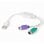 Gembird UAPS12 cavo PS/2 0,3 m 2x 6-p Mini-DIN USB A Bianco
