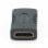 Gembird A-HDMI-FF HDMI-Verlängerungsadapter Buchse/Buchse, Schwarz