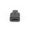 Adapter HDMI Gembird A-HDMI-FD HDMI auf Micro HDMI Weiblich/Männlich Schwarz