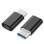 Adaptador USB-C a Micro USB Gembird A-USB2-CMMF-01 Negro