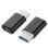Adaptador USB-C a Micro USB Gembird A-USB2-CMMF-01 Negro