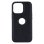 Funda Cuero Negra para iPhone 13 Pro