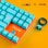 FR-TEC Dragon Ball Super Keyboard GOKU Teclado Mecánico Gaming TKL Switch Blue
