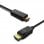 OcioDual Displayport DP auf HDTV-Kabel, 1,8 m, Schwarz, 4K-Auflösung, Stecker für Monitor, Projektor