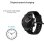 OcioDual Cable de Carga/Datos Magnética USB 2.0 4 Pines 7mm para Smartwatch Negro
