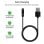 OcioDual Cable de Carga/Datos Magnética USB 2.0 4 Pines 7mm para Smartwatch Negro