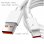 Cavo dati/ricarica OcioDual da USB-C a USB 2.0 ricarica rapida 1,5 m bianco