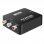 OcioDual AV RCA zu HDTV Signalkonverter Audio Video Adapter Schwarz für TV-Konsolen