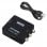 OcioDual AV RCA zu HDTV Signalkonverter Audio Video Adapter Schwarz für TV-Konsolen