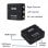 OcioDual AV RCA zu HDTV Signalkonverter Audio Video Adapter Schwarz für TV-Konsolen