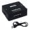 OcioDual HDTV zu AV RCA Signalkonverter Audio Video Konverter Adapter Schwarz