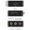 OcioDual HDTV zu AV RCA Signalkonverter Audio Video Konverter Adapter Schwarz
