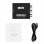 OcioDual HDTV zu AV RCA Signalkonverter Audio Video Konverter Adapter Schwarz
