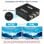 OcioDual HDTV zu AV RCA Signalkonverter Audio Video Konverter Adapter Schwarz