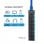 OcioDual 7 porte USB HUB 3.0 Nero con interruttore