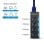 OcioDual HUB USB de 4 Puertos 3.0 Negro con Interruptor
