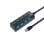 OcioDual HUB USB de 4 Puertos 3.0 Negro con Interruptor