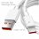 OcioDual Cable de Carga/Datos USB-C a USB 2.0 Carga Rápida 1m Blanco