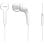 Auriculares Koss KEB9i con cable Jack 3,5 mm para llamadas y música blancos