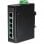 Trendnet TI-PE50 commutateur réseau Non-géré Fast Ethernet (10/100) Connexion Ethernet, supportant l'alimentation via ce port (PoE) Noir