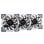 Alphacool Eiszyklon Aurora LUX Pack 3 Ventilateurs 120mm