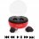 Écouteurs Bluetooth Prixton Oyster TWS200 Noir