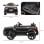 Homcom Coche Eléctrico Suv 12V Negro para Niños de 3-6 Años