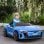 Homcom Coche Eléctrico con Licencia Audi RS e-tron GT Azul para Niños de 3-5 Años